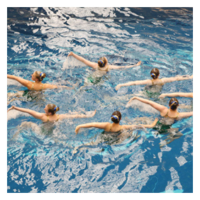 Synchronized Swimming Photo